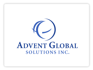 advent global solutions logos inc company name